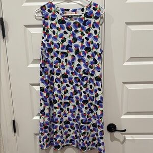 JUDE CONNALLY Women's Melody Shift Dress Floral Print Size XL